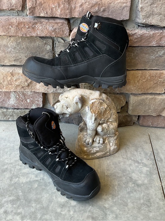 Dickies Other - Dickies Black Tactical Work Boots with Lug Sole Steel Toe Size 10